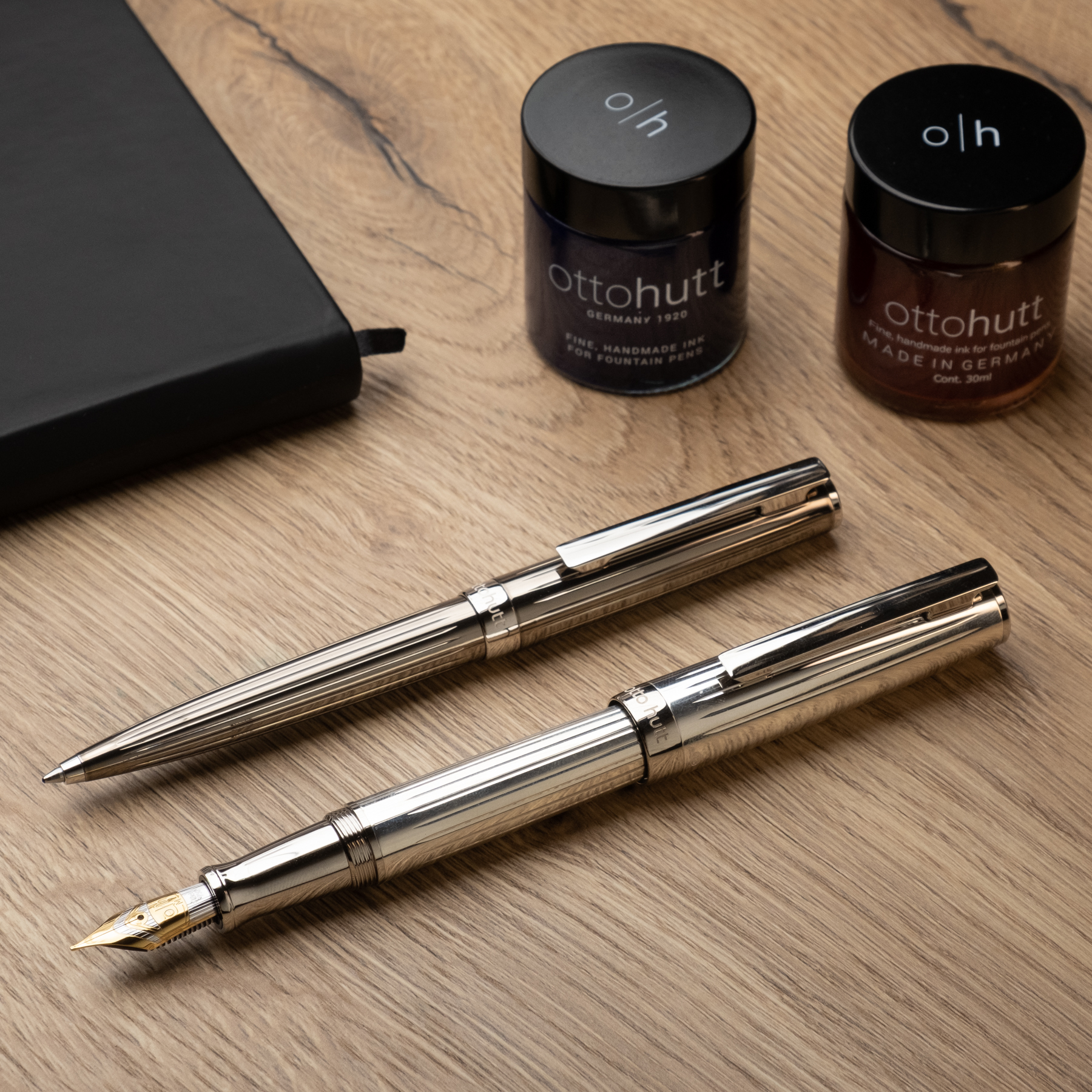 Otto Hutt Design 07 Sterling Silver Fountain pen - Vulpen